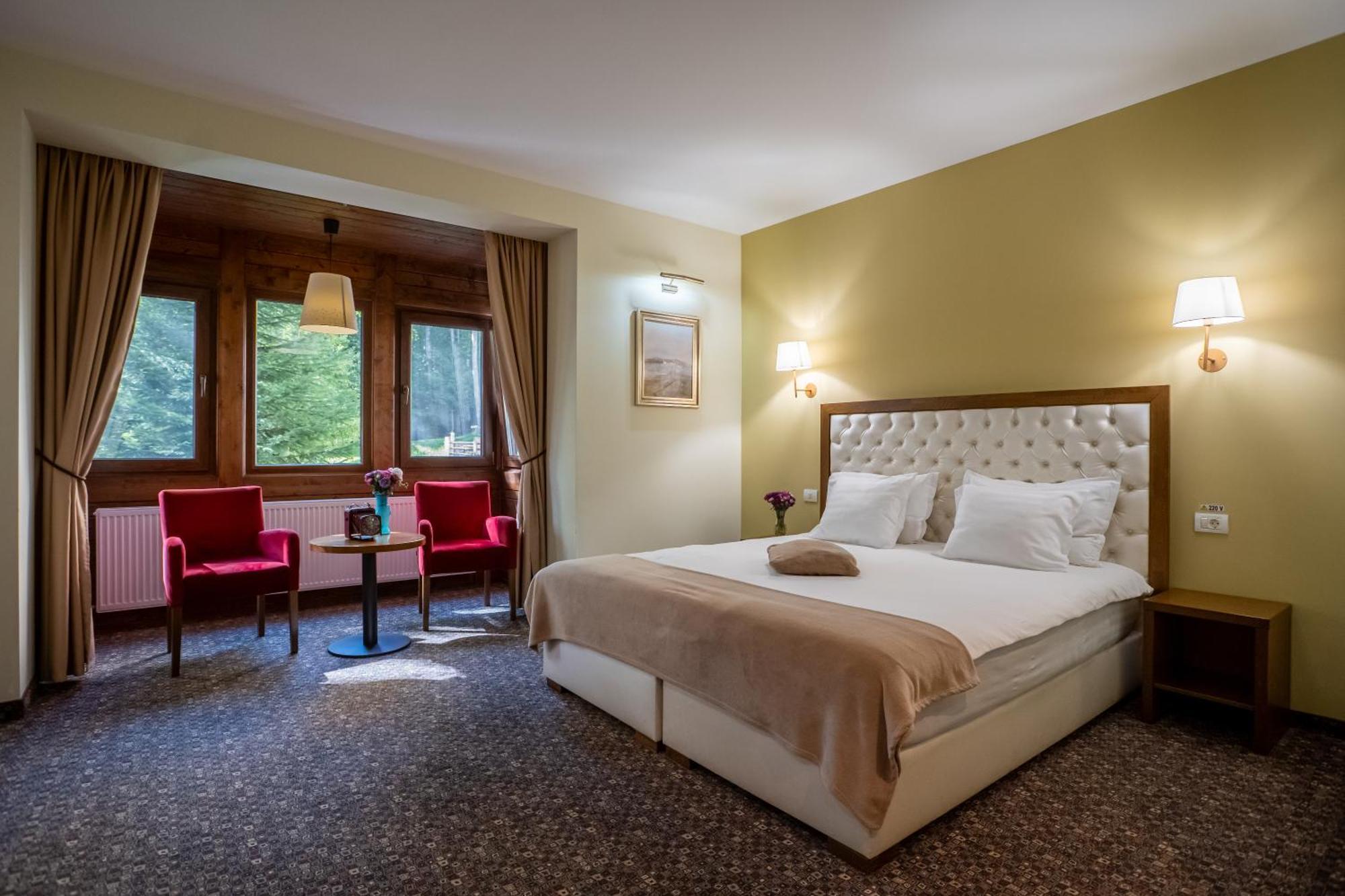 Opus Villa Sinaia Buitenkant foto A room at the hotel