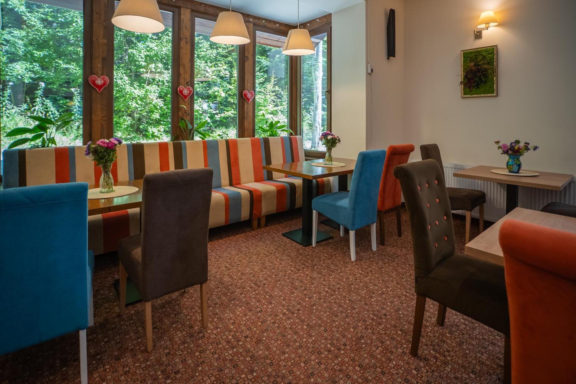 Opus Villa Sinaia Buitenkant foto Restaurant